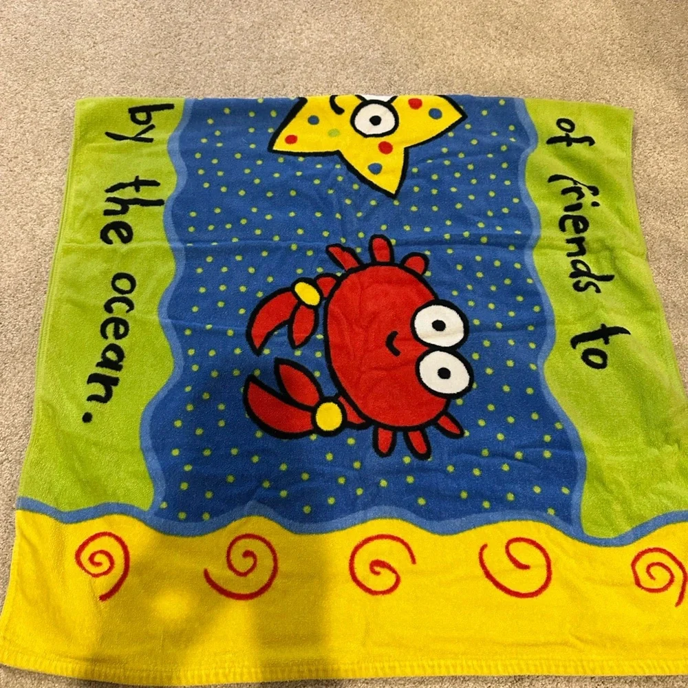 Colorful Ocean-Themed Towel Bundle